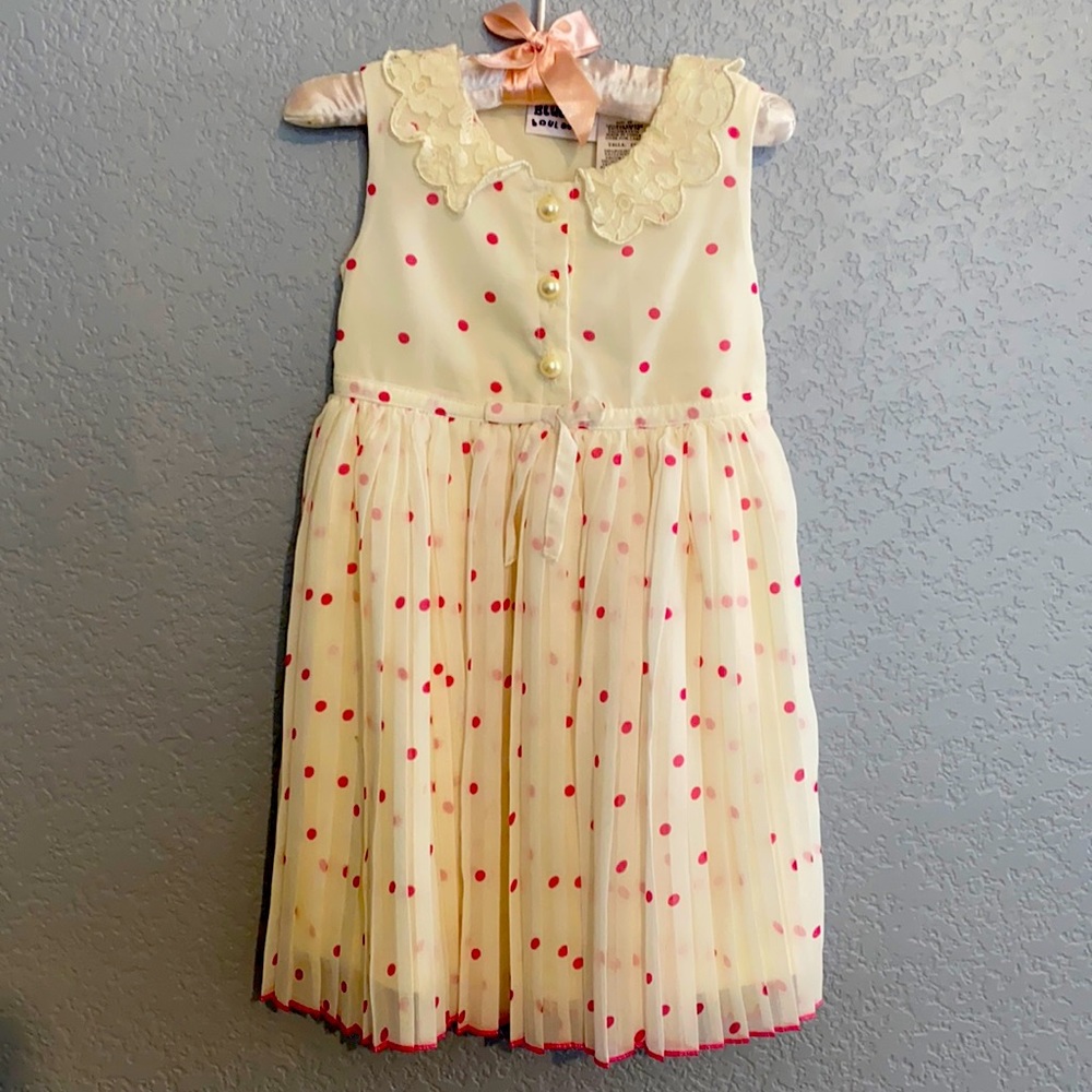 NWOT Polka Dot Dress, 2T